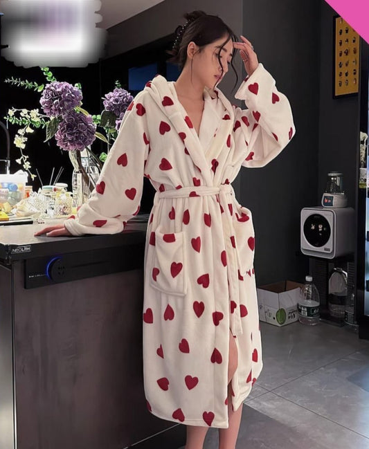 روب قطيفة شتوي